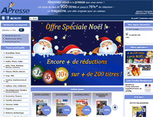 Tablet Screenshot of anas.a2presse.fr